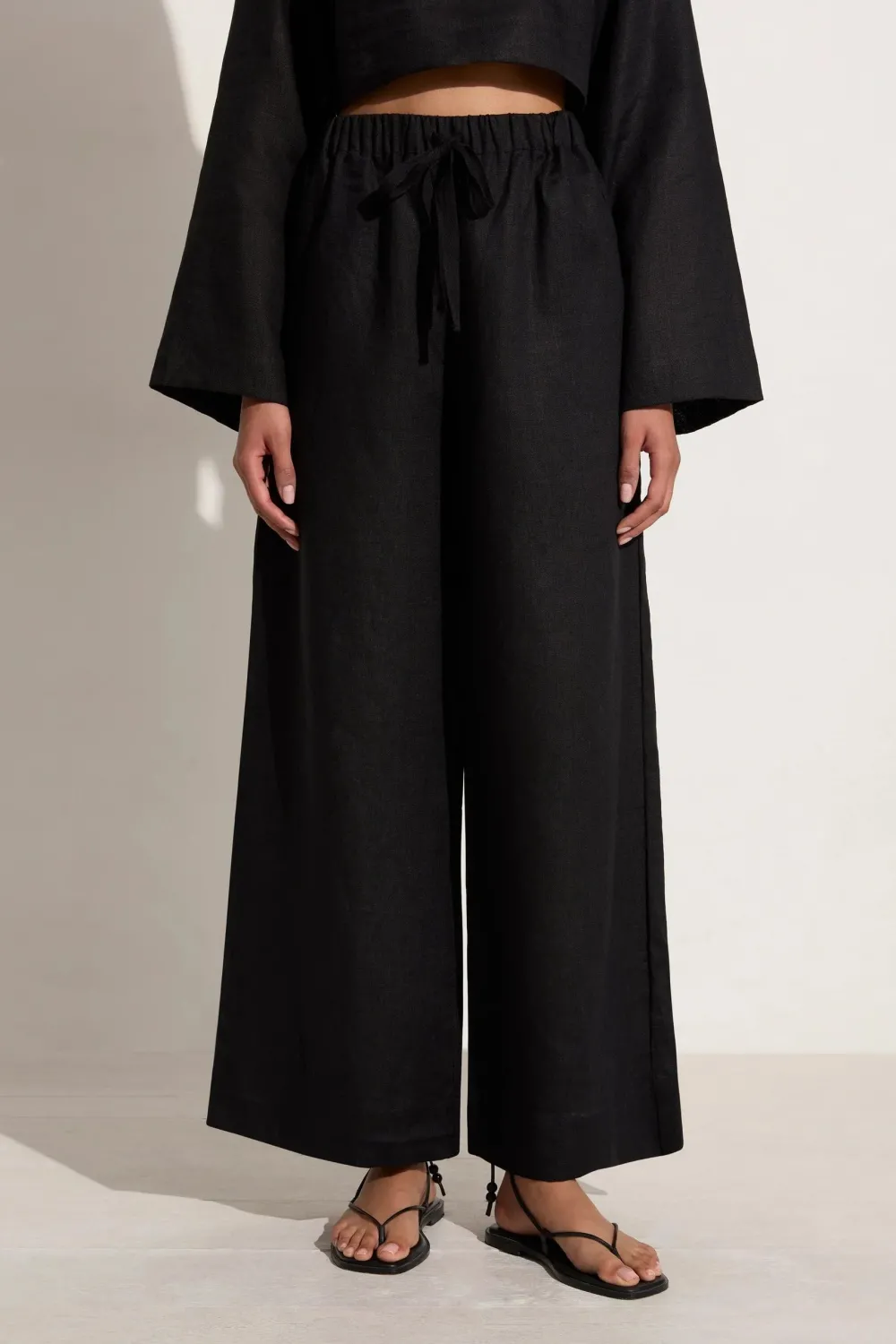 Trouser*Faithfull the brand - Conigli Pant BLACK