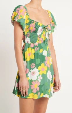 Short*Faithfull the brand - Domenica Robe Courte PALMA FLORAL