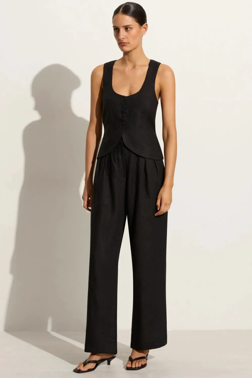 Trouser*Faithfull the brand - Duomo Pant BLACK