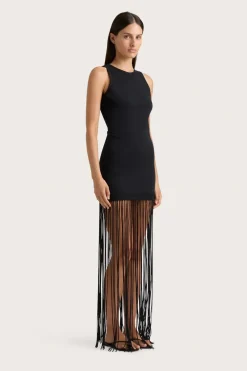Long*Faithfull the brand - Maceio Mini Dress BLACK