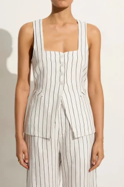 Blazers & Vestes*Faithfull the brand - Maya Vest TRANI STRIPE