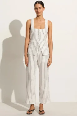 Blazers & Vestes*Faithfull the brand - Maya Vest TRANI STRIPE