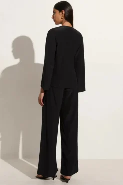 Trouser*Faithfull the brand - Monforte Pant BLACK