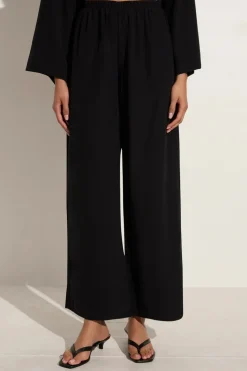 Trouser*Faithfull the brand - Monforte Pant BLACK
