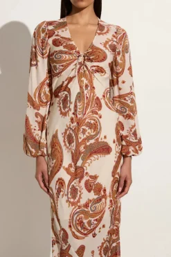 Long*Faithfull the brand - Santos Maxi Dress ALESSIA PAISLEY