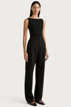 Without Sleeves*Faithfull the brand - Zona Top BLACK