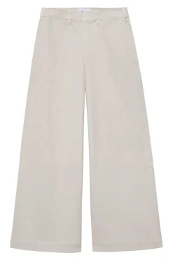 Large*Frame - Le Pixie Wide Leg Tomboy Trouser BONE