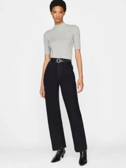 Long Sleeves*Frame - Rib Turtleneck GRIS HEATHER