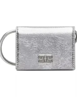 Bags*Ganni - Bou Wallet On Strap Metallic