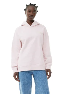 Sweatshirt*Ganni - Isoli Oversized Hoodie CHALK PINK