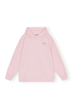 Sweatshirt*Ganni - Isoli Oversized Hoodie CHALK PINK