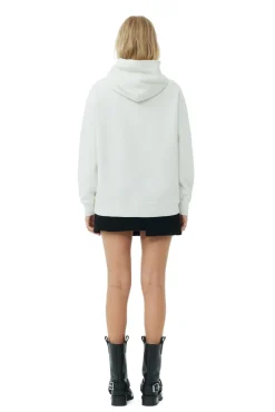 Sweatshirt*Ganni - Isoli Oversized Hoodie EGRET