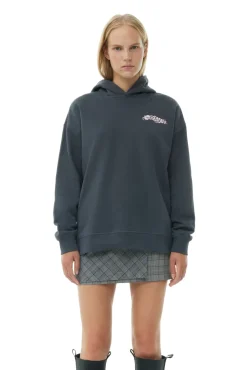 Sweatshirt*Ganni - Isoli Oversized Hoodie VOLCANIC ASH