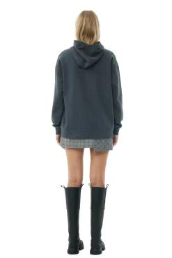 Sweatshirt*Ganni - Isoli Oversized Hoodie VOLCANIC ASH