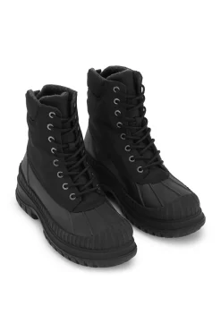 Booties & Boots*Ganni - Outdoor Lace Up Boot BLACK