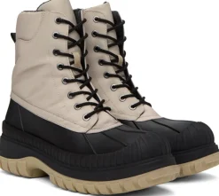 Booties & Boots*Ganni - Outdoor Lace Up Boot SAND