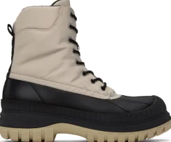 Booties & Boots*Ganni - Outdoor Lace Up Boot SAND
