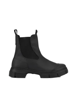 Booties & Boots*Ganni - Recycled Rubber City Boot BLACK
