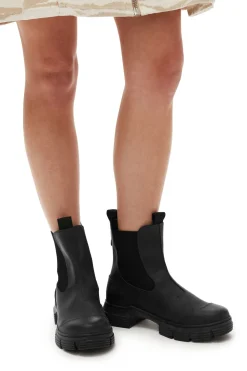 Booties & Boots*Ganni - Recycled Rubber City Boot BLACK