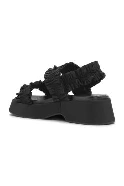 Sandals*Ganni - Smock Platform Sandals BLACK