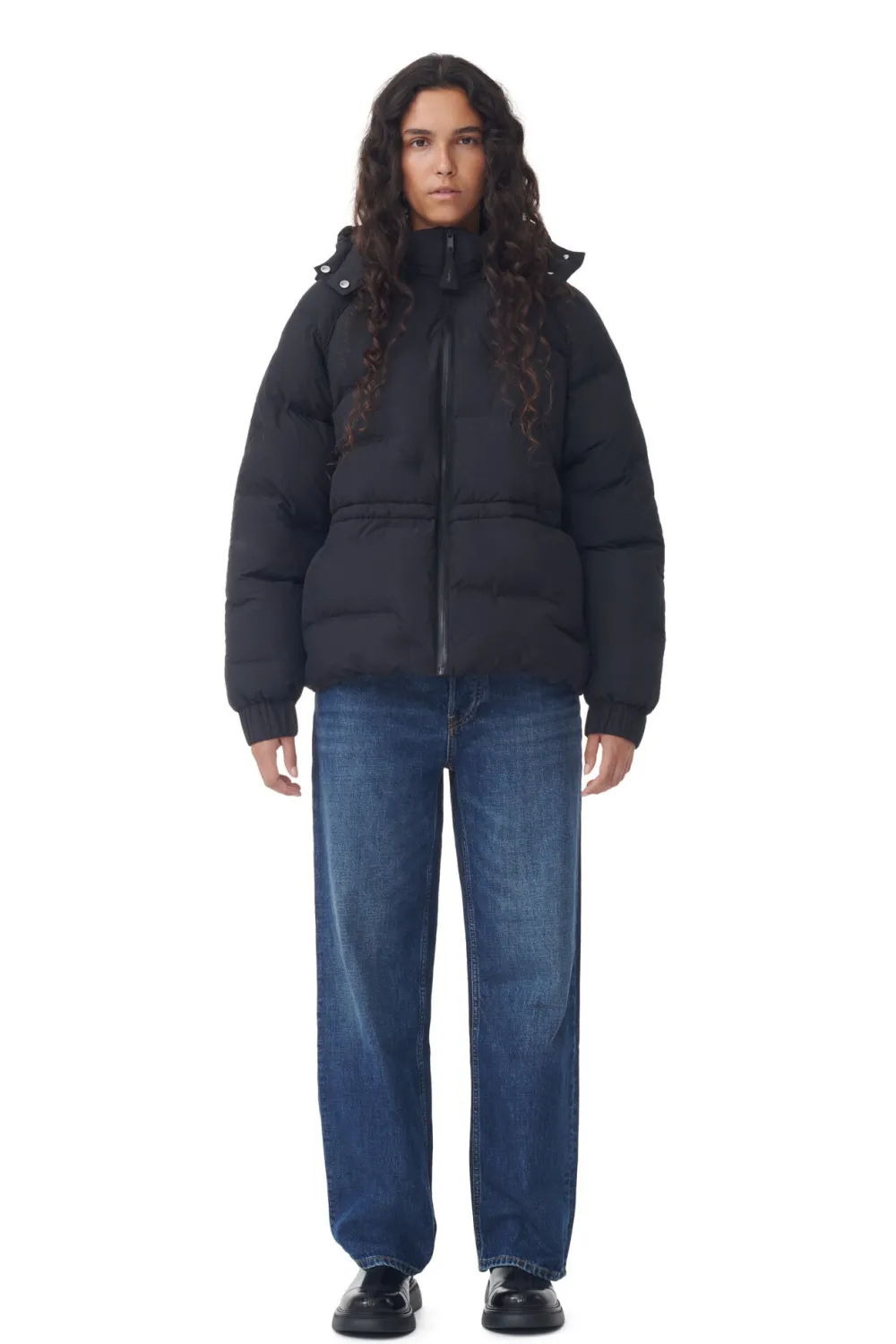 Matelassés & Duvets*Ganni - Soft Puffer Short Jacket BLACK