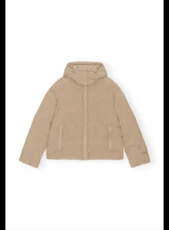 Matelassés & Duvets*Ganni - Soft Puffer Short Jacket TIGER'S EYES