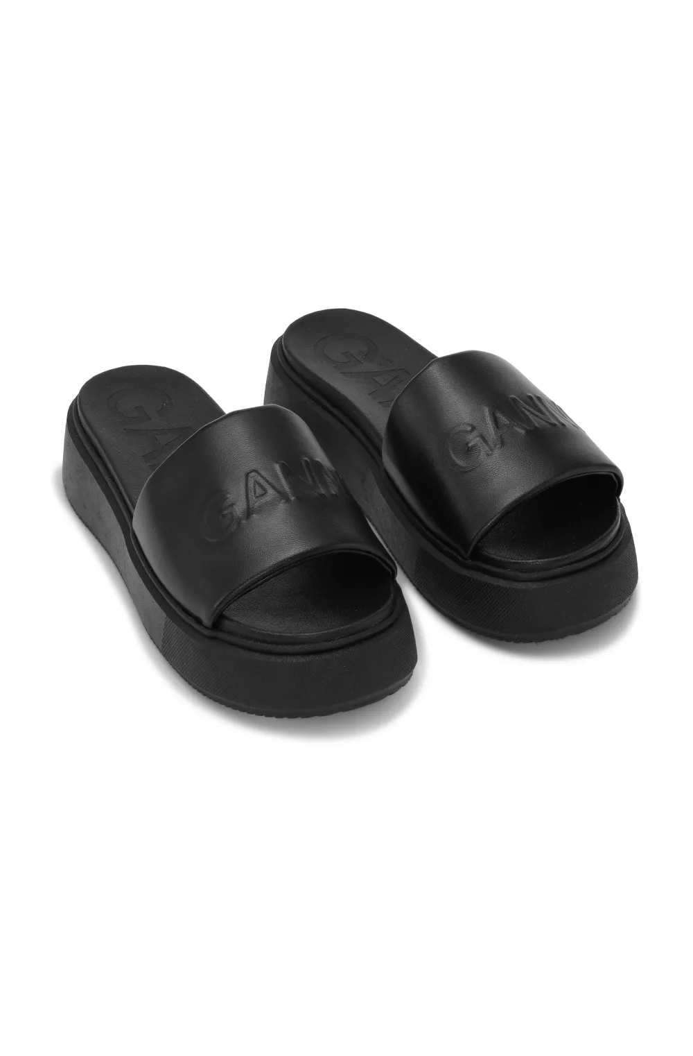 Sandals*Ganni - Sporty Mix Sneaker Sandal BLACK