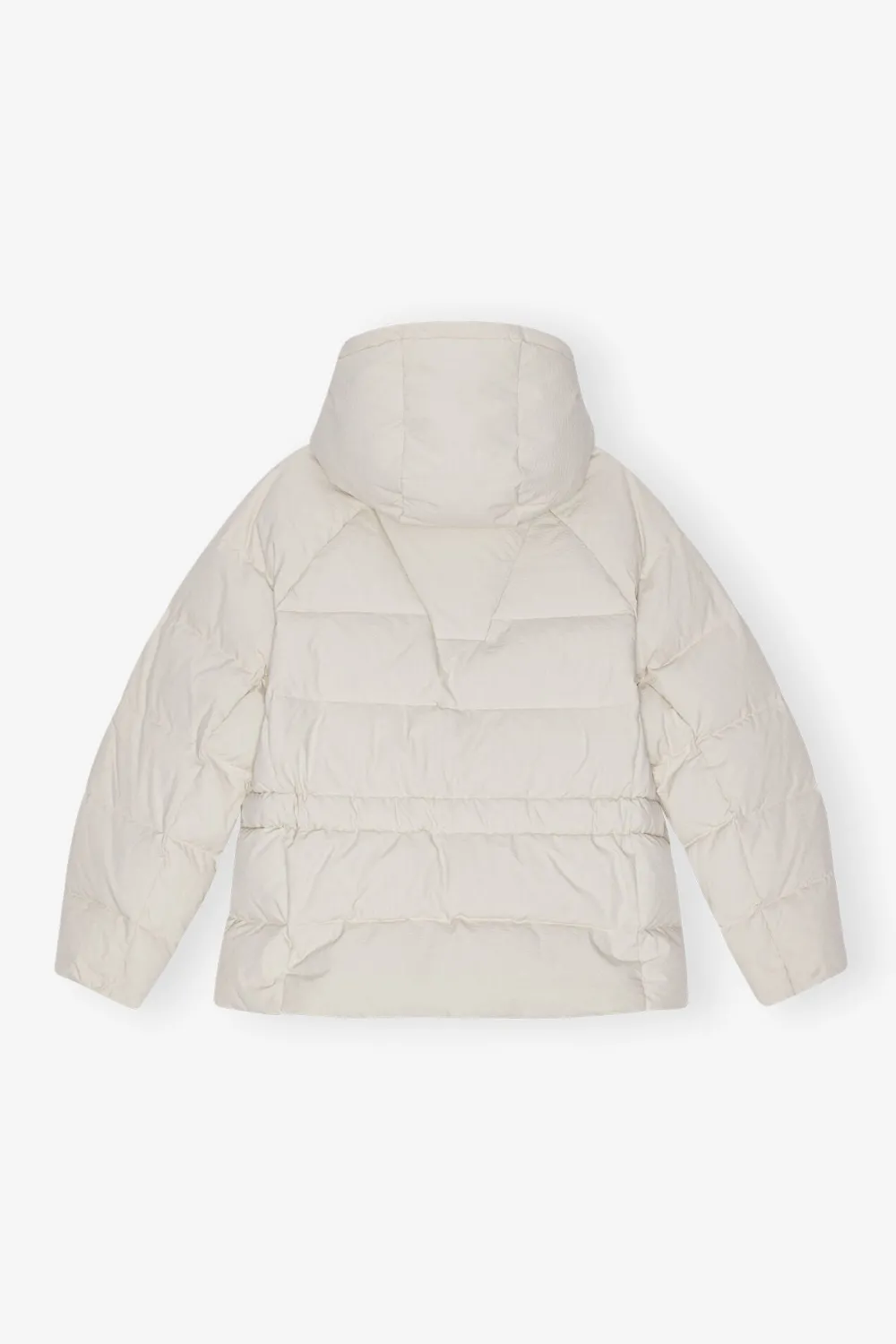 Matelassés & Duvets*Ganni - Tech Seersucker Oversized Puffer Jacket TOFU