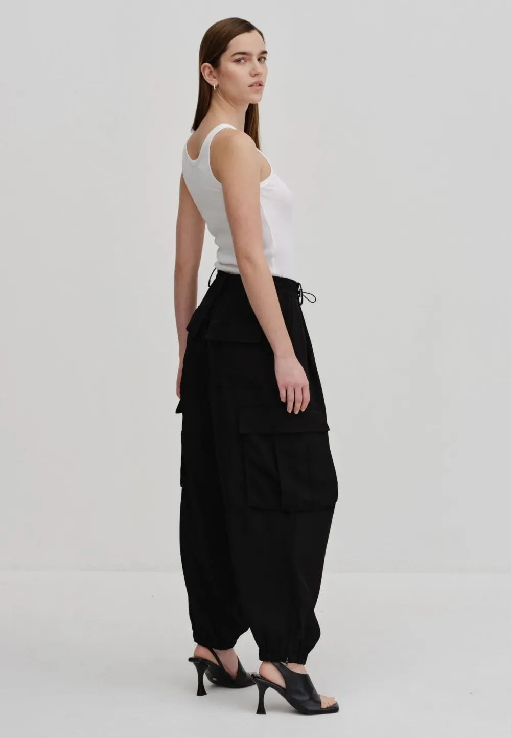 Cargo*HERSKIND - Edwin Pants BLACK