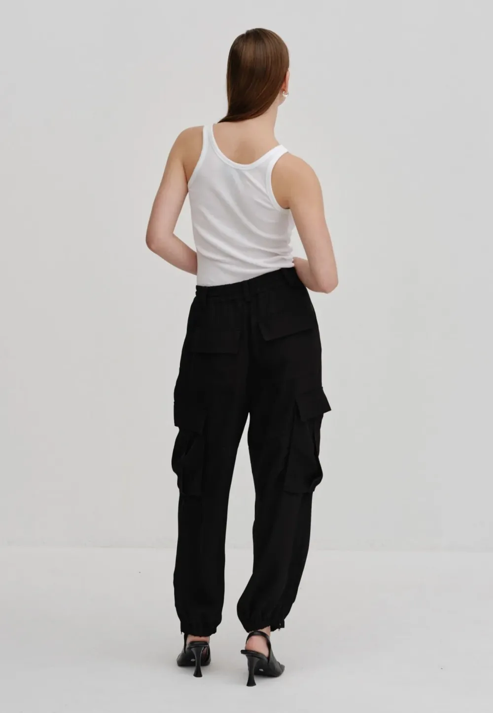 Cargo*HERSKIND - Edwin Pants BLACK