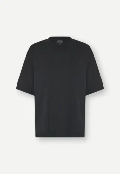 Short Sleeves*HERSKIND - Larsson T-shirt BLACK