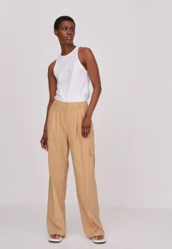 Trouser|Cargo*HERSKIND - Louise Pants CROISSANT