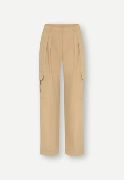 Trouser|Cargo*HERSKIND - Louise Pants CROISSANT