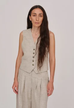 Blazers & Vestes*HERSKIND - Mister Vest SAND