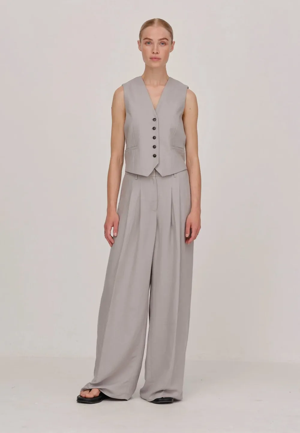 Blazers & Vestes*HERSKIND - Mister Vest STONE