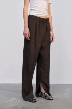 Trouser*HERSKIND - Rupert Pants JAVA BROWN