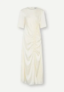 Long*HERSKIND - Sabastian dress MEDIUM WHITE