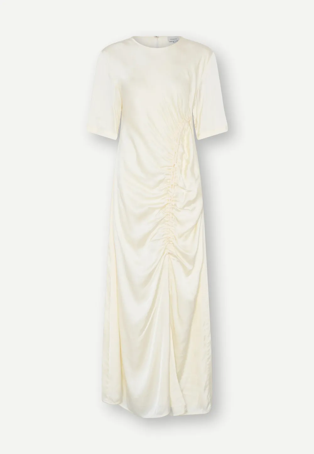 Long*HERSKIND - Sabastian dress MEDIUM WHITE