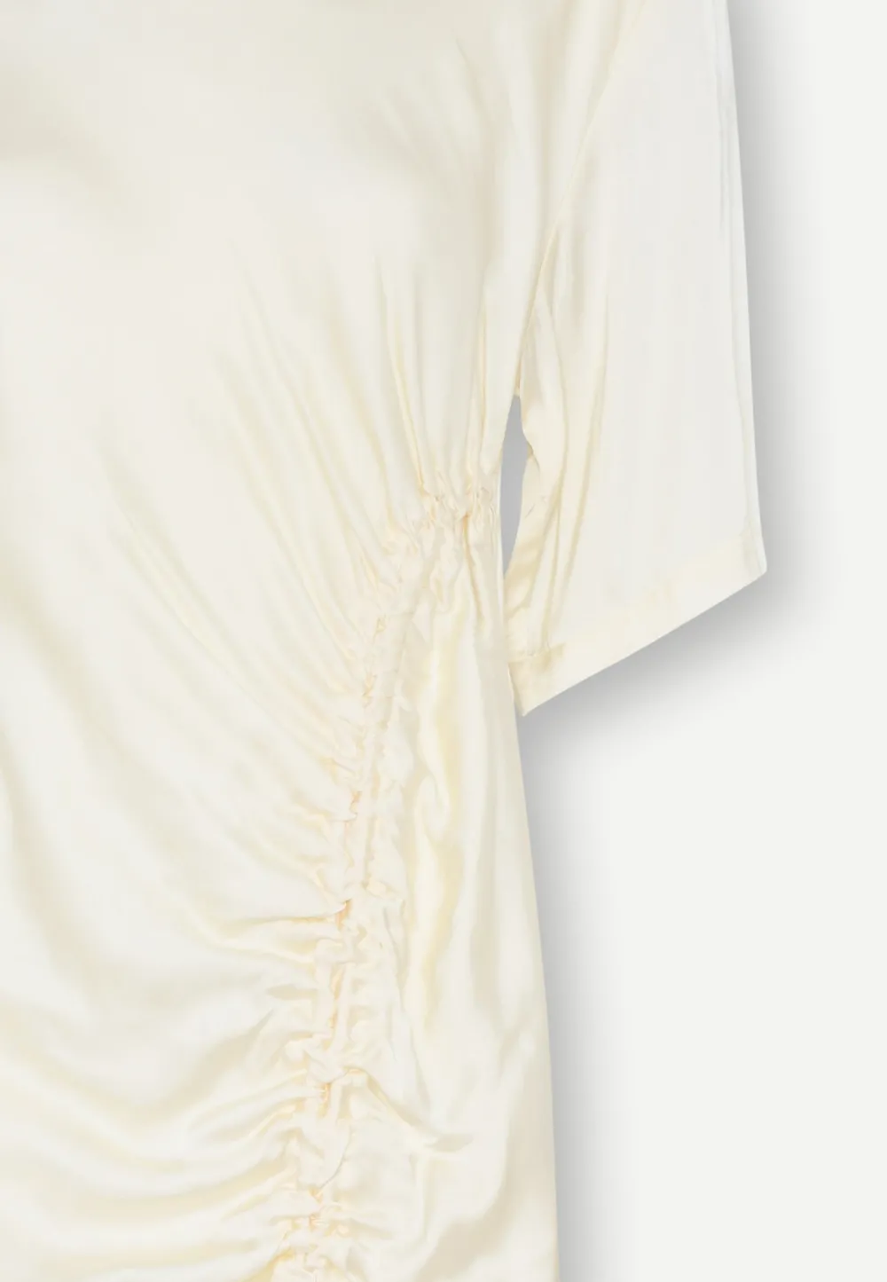 Long*HERSKIND - Sabastian dress MEDIUM WHITE