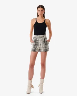 Shorts*IRO - Quanira ECRU/BLACK
