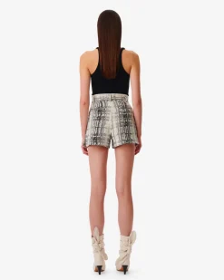 Shorts*IRO - Quanira ECRU/BLACK