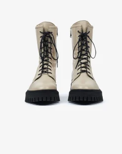 Booties & Boots*IRO Paris - Boots Leather Kosmic BEIGE