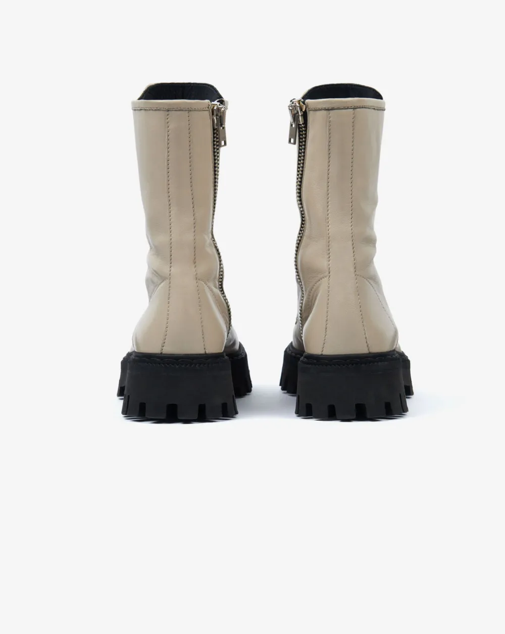Booties & Boots*IRO Paris - Boots Leather Kosmic BEIGE
