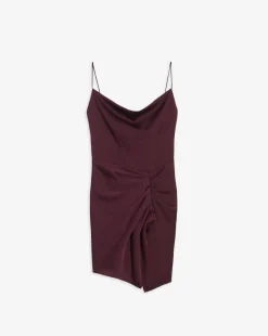Occasions|Short*IRO Paris - Lipa Dress BURGUNDY