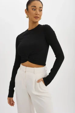 Long Sleeves*Lamarque - Ksenia BLACK