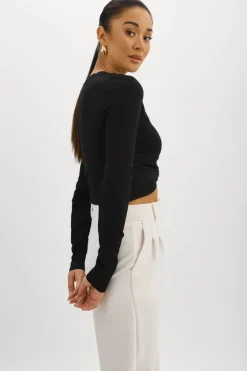 Long Sleeves*Lamarque - Ksenia BLACK