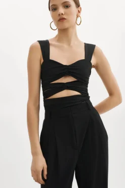 Without Sleeves*Lamarque -Zeela BLACK
