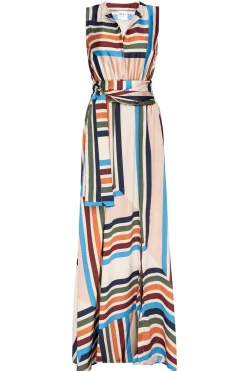Occasions|Long*MISA Los Angeles - Anabella Dress SAN MIGUEL STRIPE