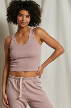Without Sleeves*Perfectwhitetee - Blondie Tank MAUVE