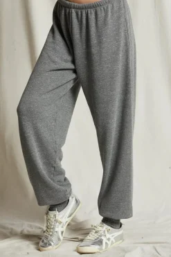 Sweatpants*Perfectwhitetee - Dre Luxe Fluff Fleece Jogger HEATHER GREY